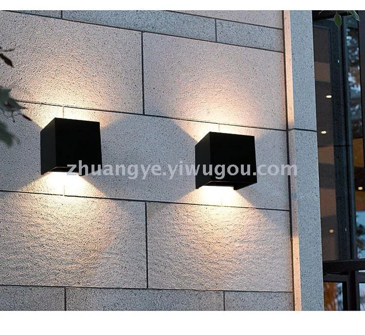 Modern LED Twin-Head Outdoor Wall Light — Villa, Living Room & Walkway — view 8