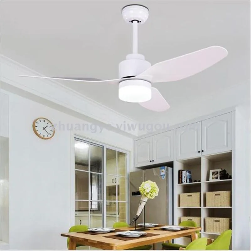 European LED DC Motor Ceiling Fan Light — Hotel & Contract — view 2