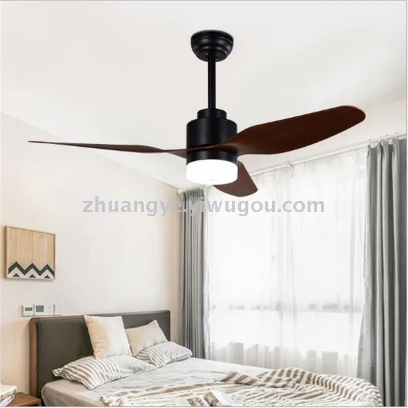 European LED DC Motor Ceiling Fan Light — Hotel & Contract — view 3