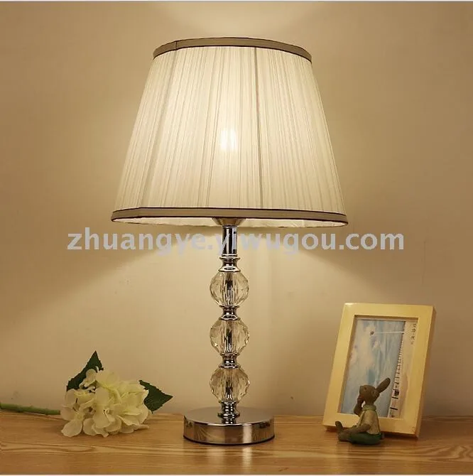 Modern Crystal Table Lamp — Living Room, Bedroom & Bedside — view 5