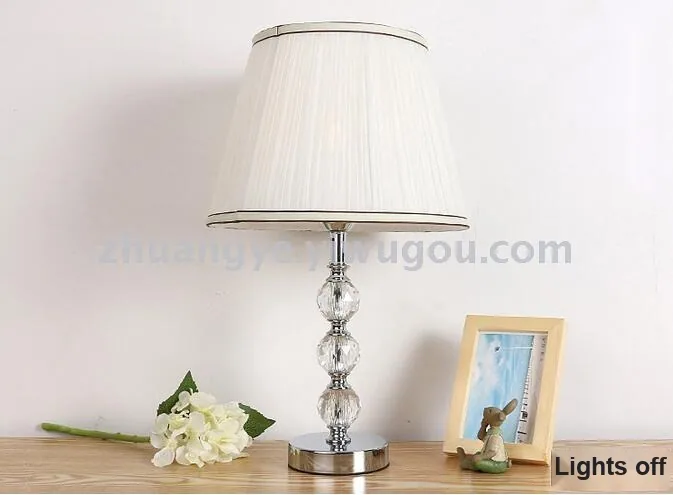 Modern Crystal Table Lamp — Living Room, Bedroom & Bedside — view 6