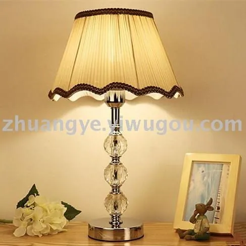 Modern Crystal Table Lamp — Living Room, Bedroom & Bedside — view 3