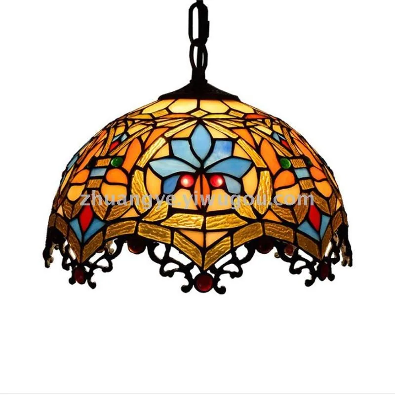 American Glass Chandelier — Dining Room & Balcony — view 2