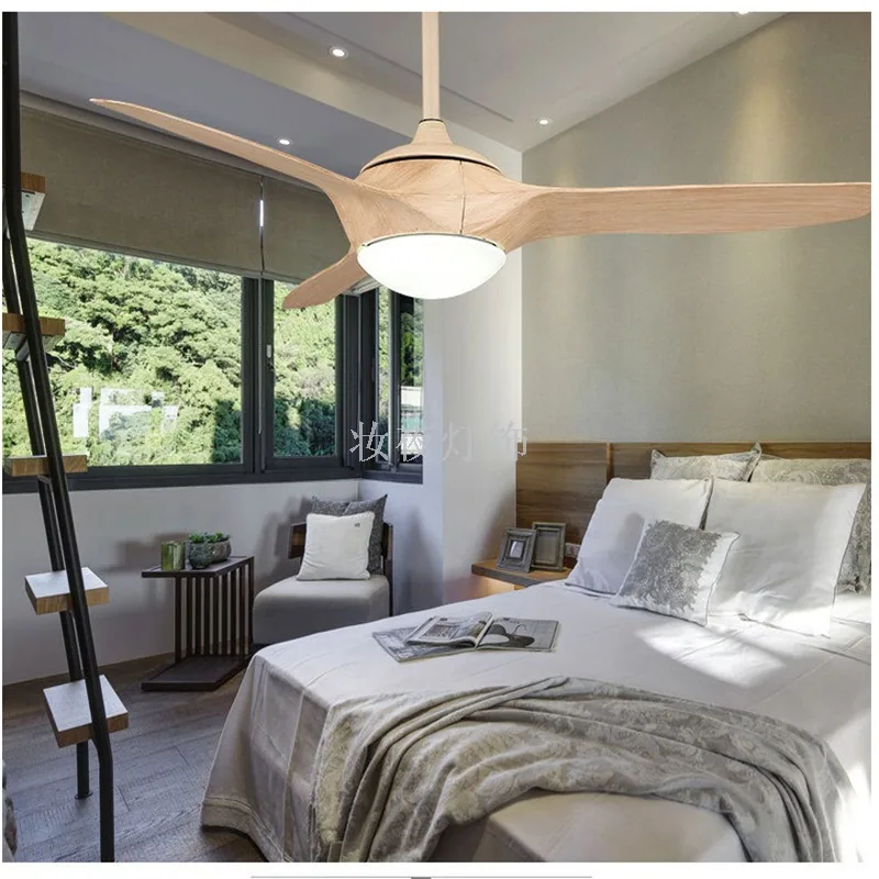 European Ceiling Fan Light — Living Room & Dining Room — view 3
