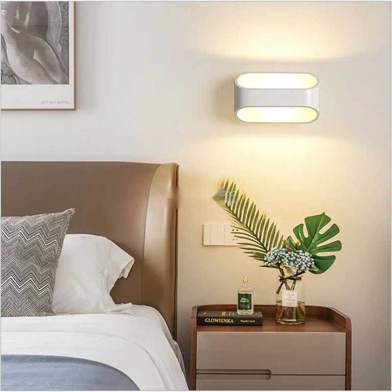 Modern LED Wall Lamp — Stairwell, Bedroom & Bedside — view 1