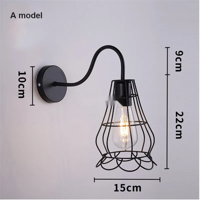 European Ironwork Wall Lamp — Living Room, Dining Room & Café — view 1