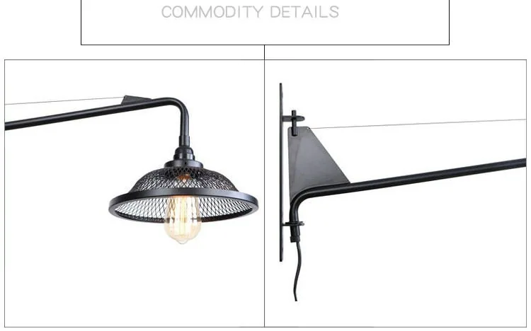 European Ironwork Wall Lamp — Living Room, Bedroom & Bedside — view 8