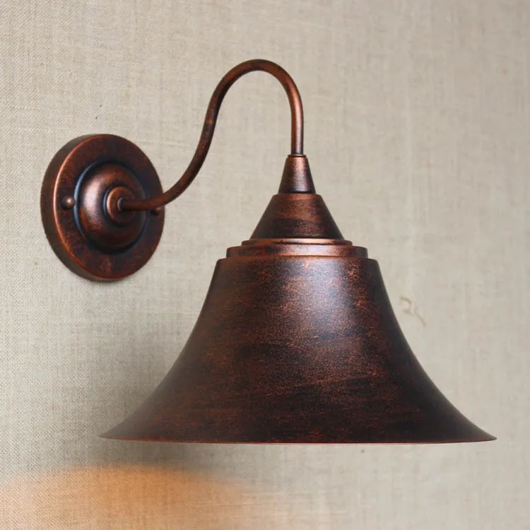 Minimalist Ironwork Outdoor Wall Light — Bedroom — view 6