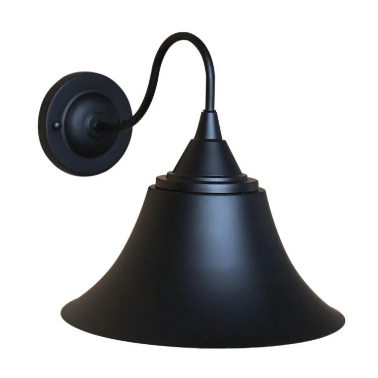 Minimalist Ironwork Outdoor Wall Light — Bedroom — view 5