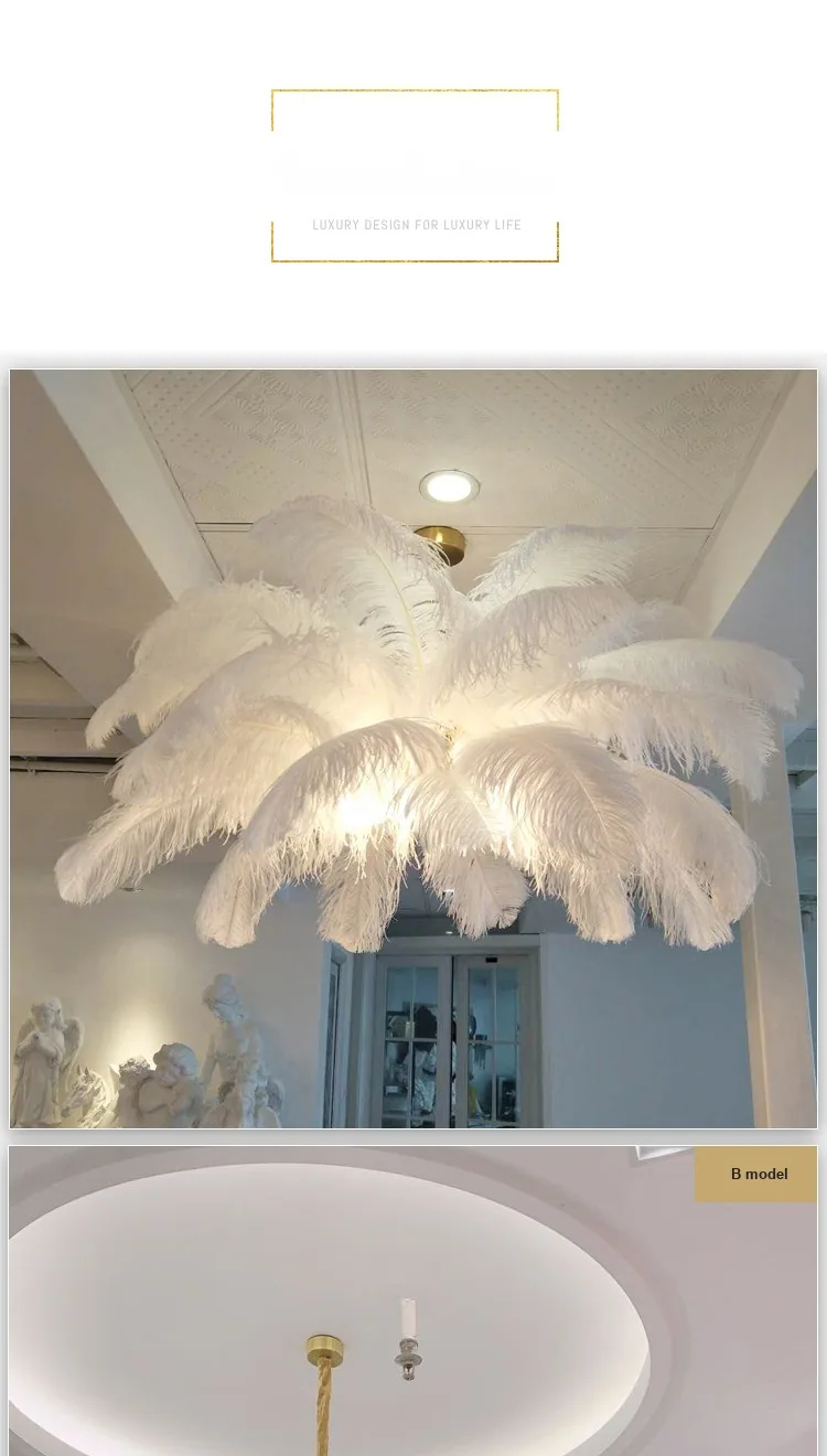 Modern Chandelier — Living Room & Master Bedroom — view 11
