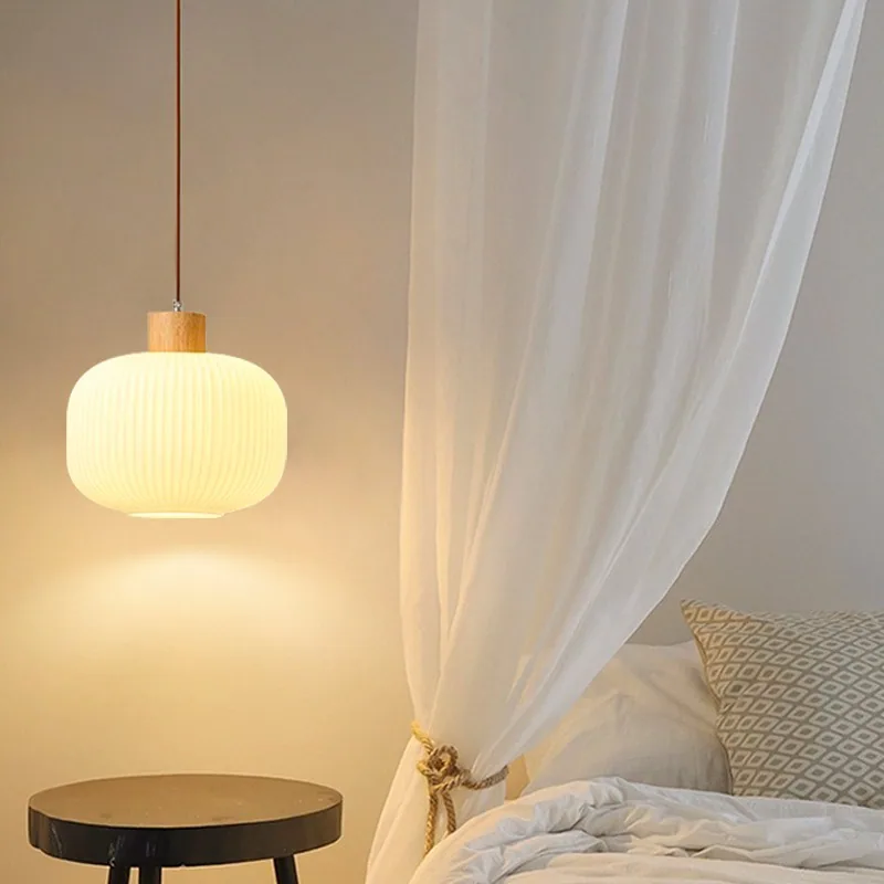 Minimalist Solid Wood Chandelier — Dining Room — view 20