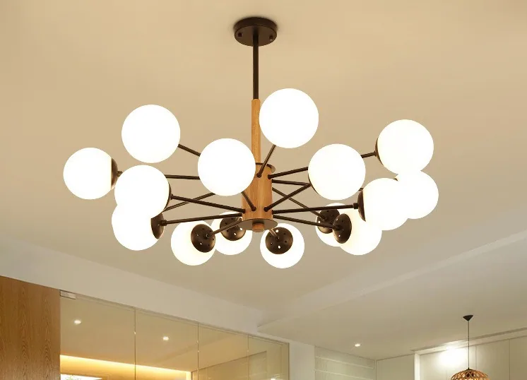 Modern Minimalist Chandelier — Stairwell, Living Room & Bedroom — view 11