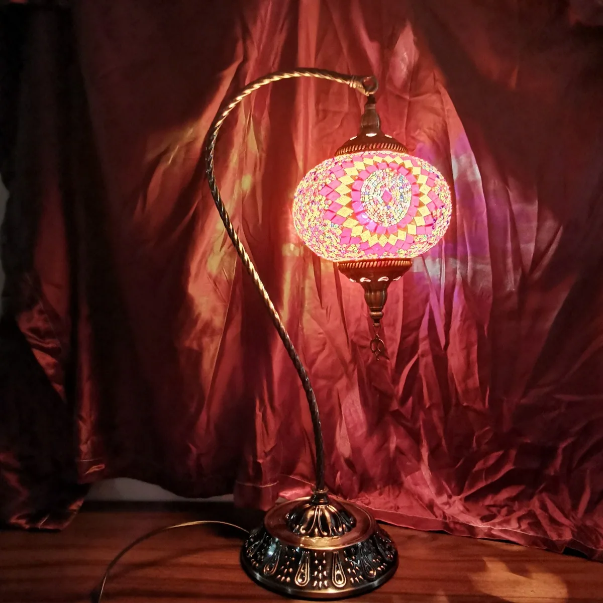 Mediterranean Table Lamp — Living Room, Bedroom & Bedside — view 2
