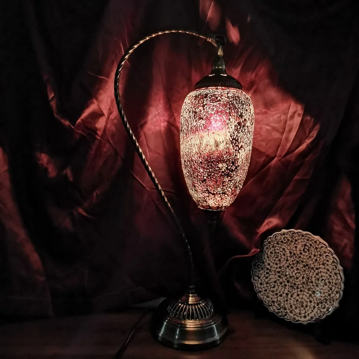 Mediterranean Table Lamp — Living Room, Bedroom & Bedside — view 10