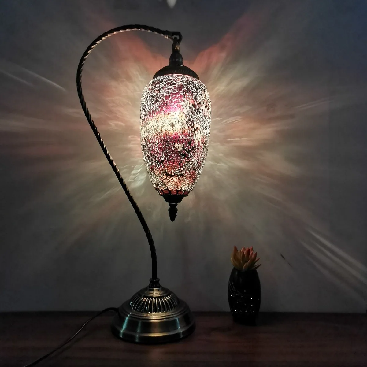 Mediterranean Table Lamp — Living Room, Bedroom & Bedside — view 1