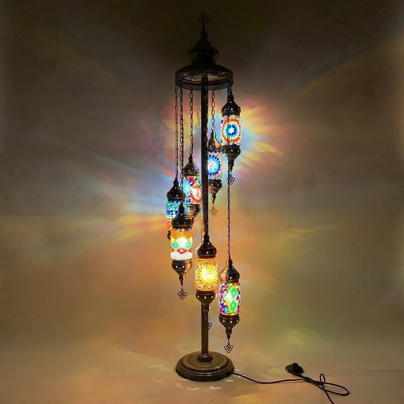 Vintage Floor Lamp — Hotel, Living Room & Bedroom — view 1