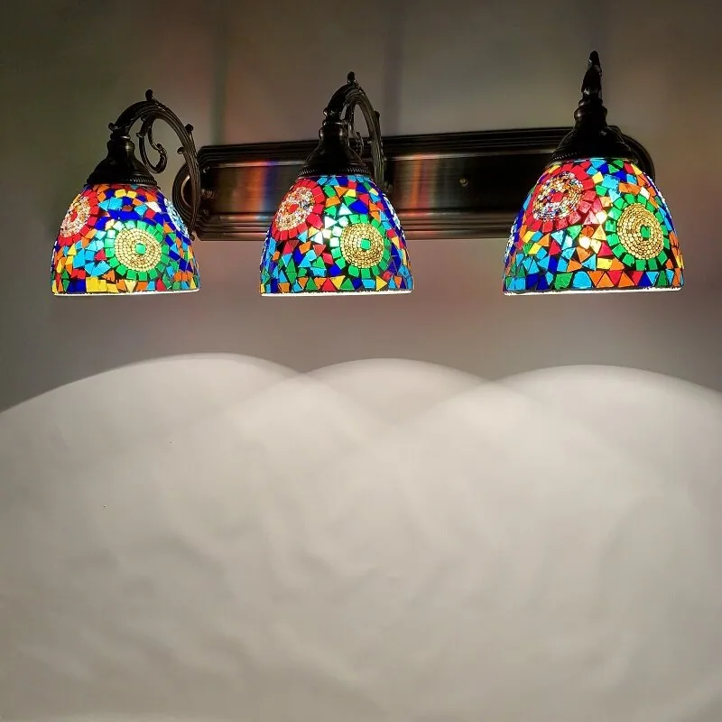 American Three-Head Mirror Light — Bathroom — view 13