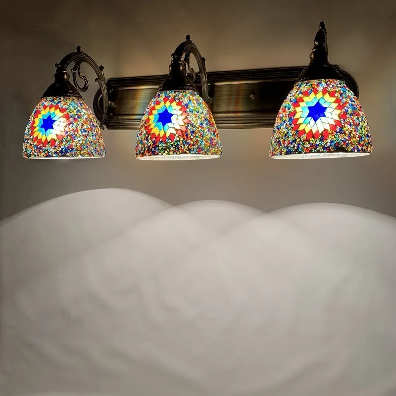 American Three-Head Mirror Light — Bathroom — view 10