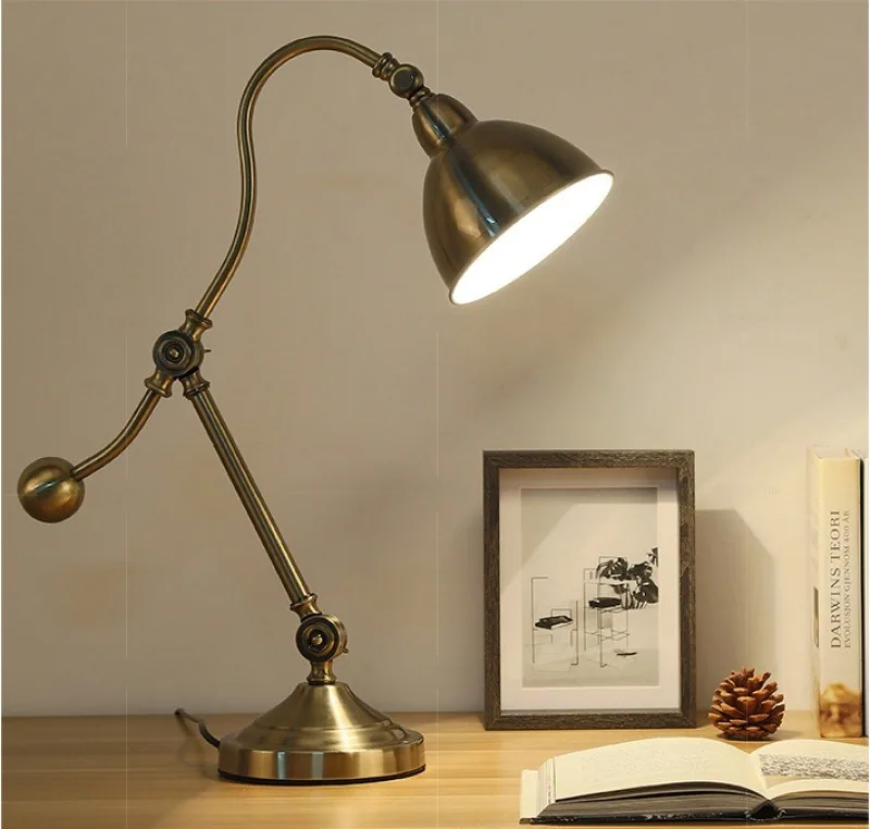 Minimalist Ironwork Table Lamp — Living Room, Bedroom & Bedside — view 8