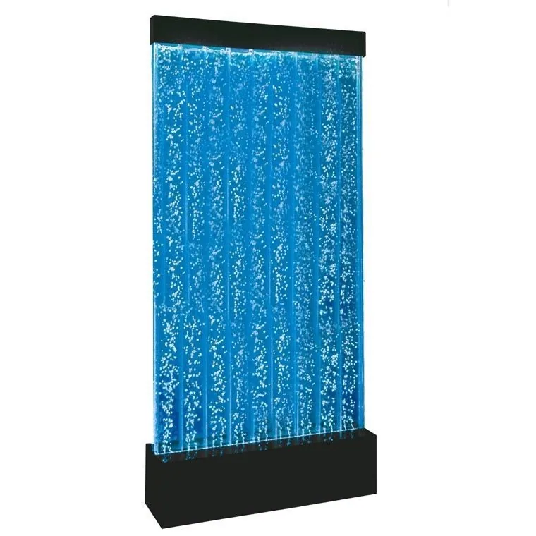Bubble Water Feature Wall with Wine Rack — Hallway Screen — view 6