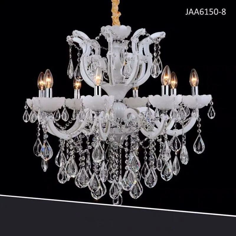 European Crystal Chandelier — Duplex, Stairwell & Villa — view 10