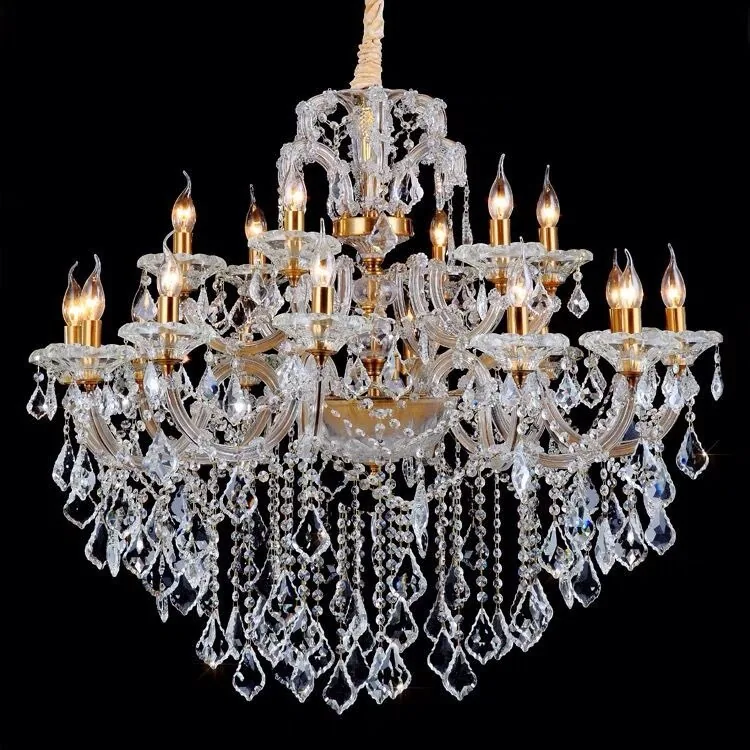 European Crystal Chandelier — Duplex, Stairwell & Villa — view 4