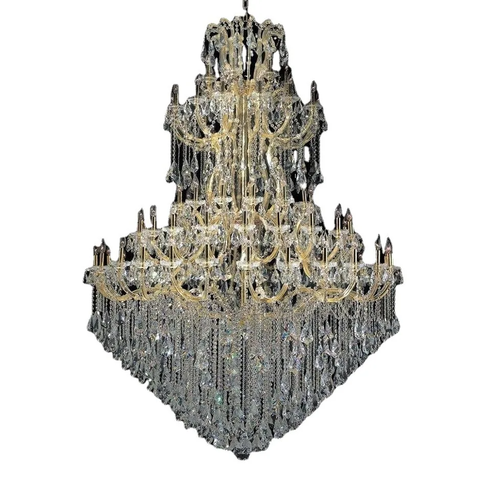 European Crystal Chandelier — Duplex, Stairwell & Villa — view 5