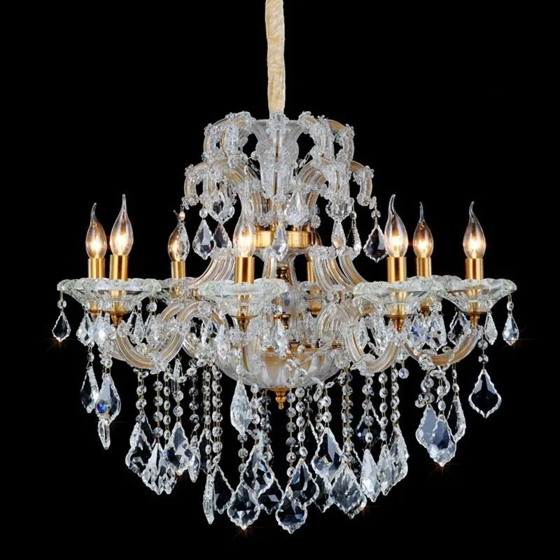 European Crystal Chandelier — Duplex, Stairwell & Villa — view 7