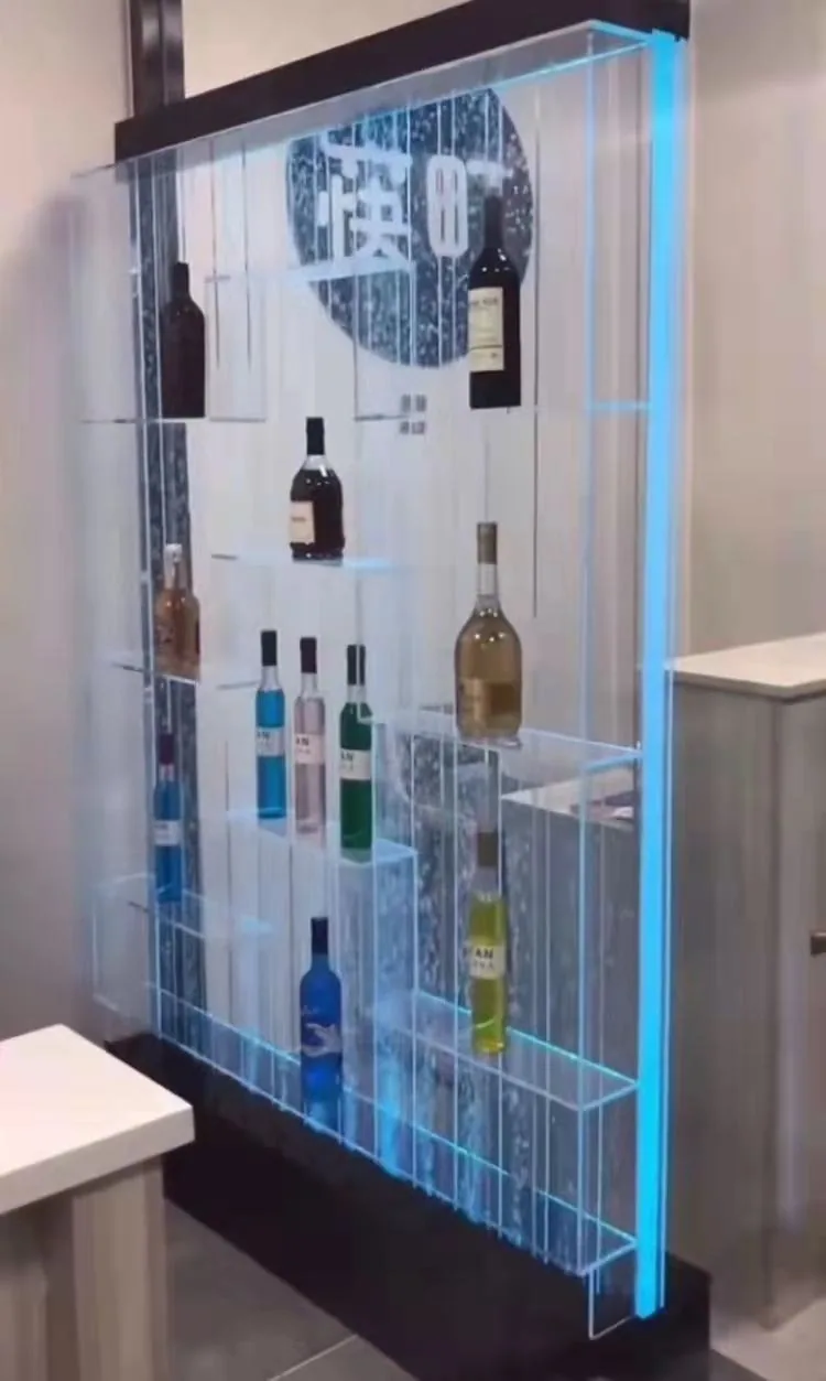 LED Colour-Changing Water Feature Wall — Corridor Partition — view 13