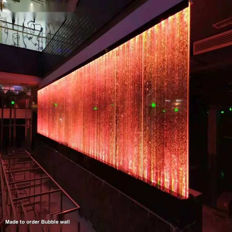 Indoor Bubble Water Feature Wall — Hotel & Retail Feature — view 2