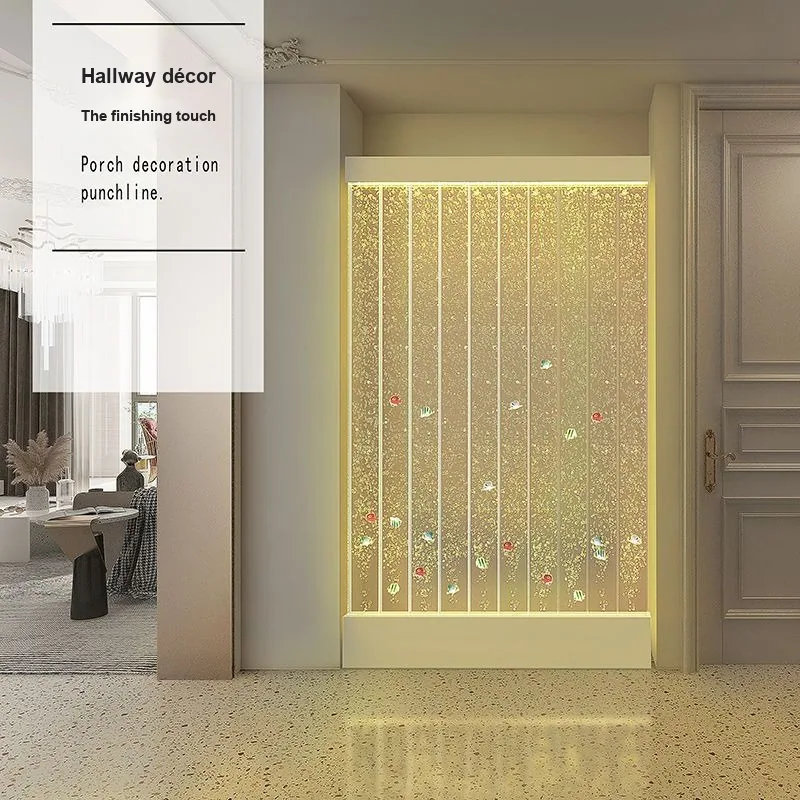 LED Bubble Water Screen — Double-Sided Partition Cabinet — view 4