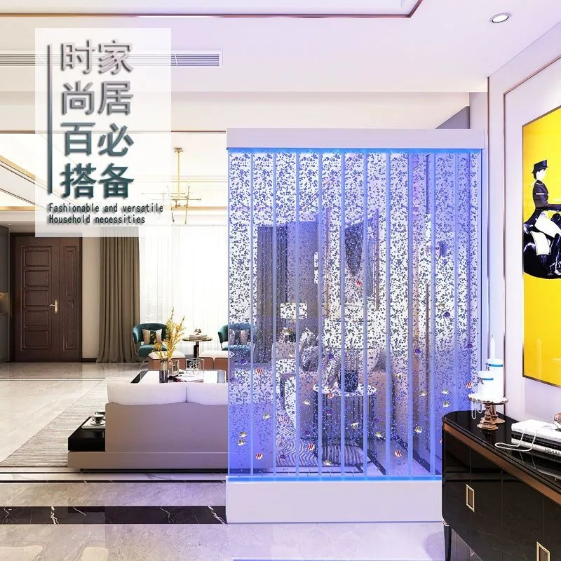 LED Bubble Water Screen — Double-Sided Partition Cabinet — view 5