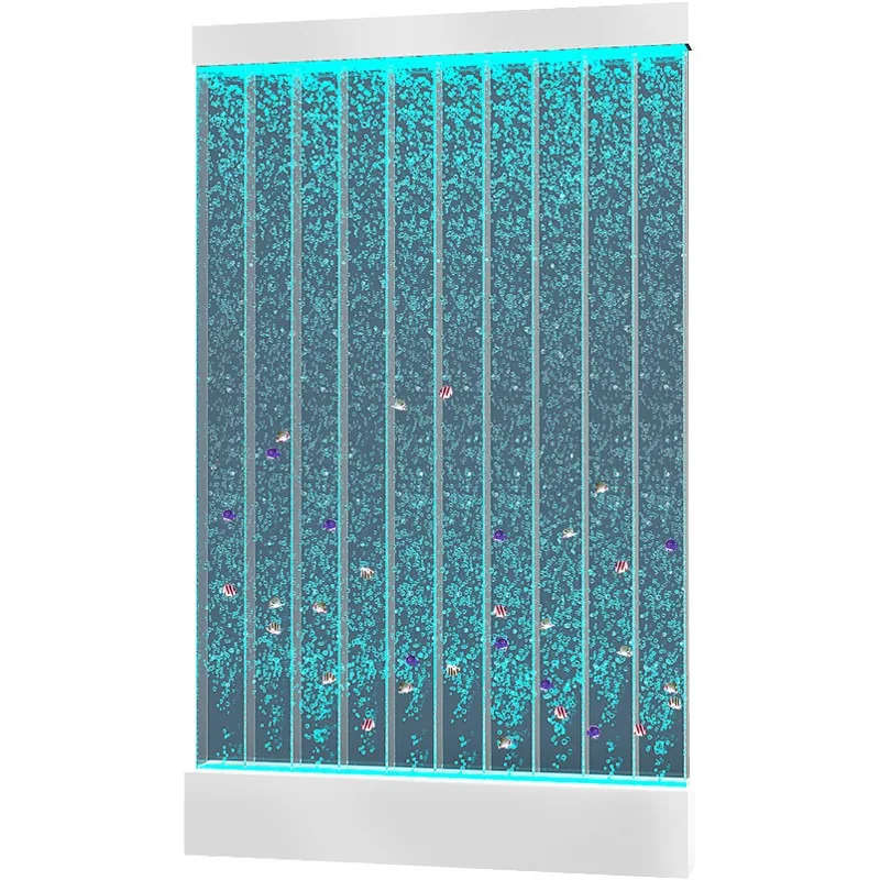 Bubble Water Feature Screen — Colour-Changing LED Partition — view 13