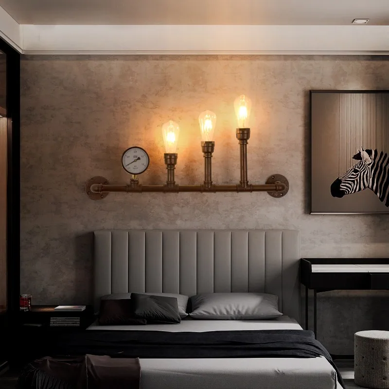 Industrial Wall Lamp — Living Room, Dining Room & Corridor — view 11