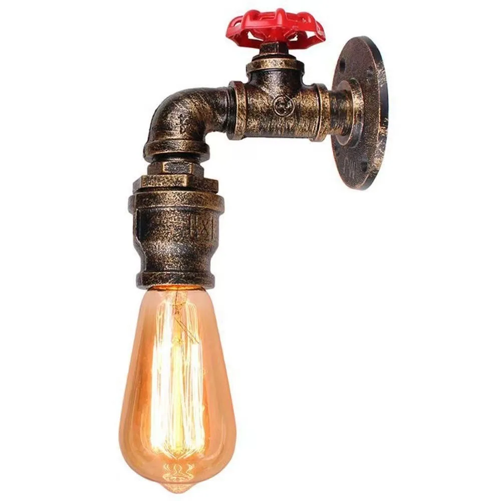 Industrial Single-Head Wall Lamp — Dining Room & Walkway — view 5