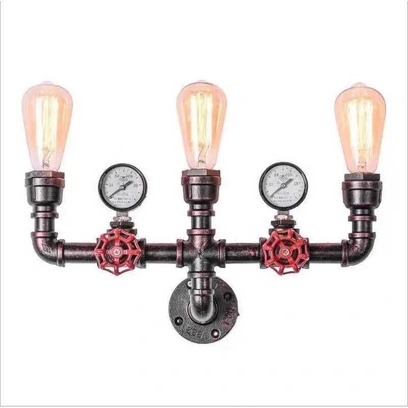 Industrial Wall Lamp — Dining Room & Walkway — view 2