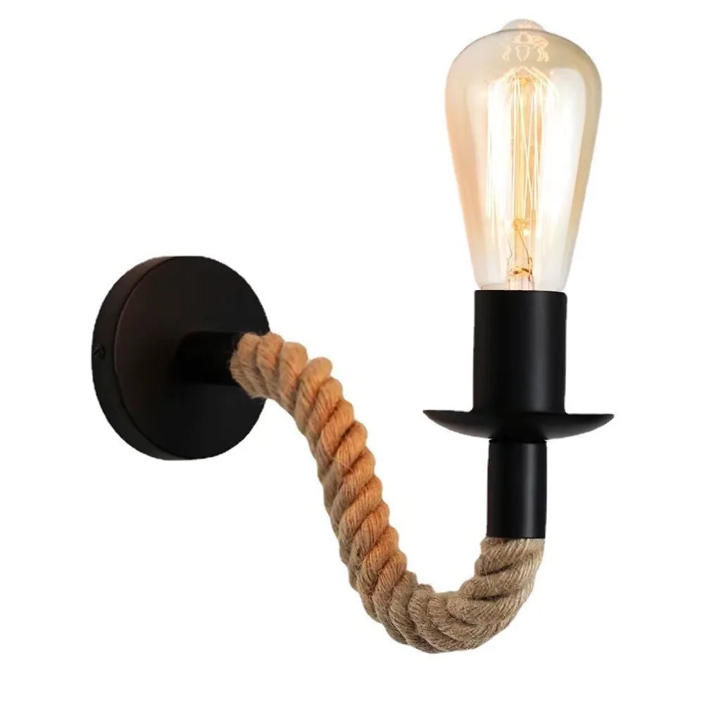 Industrial Wall Lamp — Dining Room, Walkway & Café — view 5