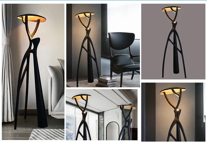 Fiberglass Outdoor Landscape Pillar Lamp — Nordic Garden Series — view 7