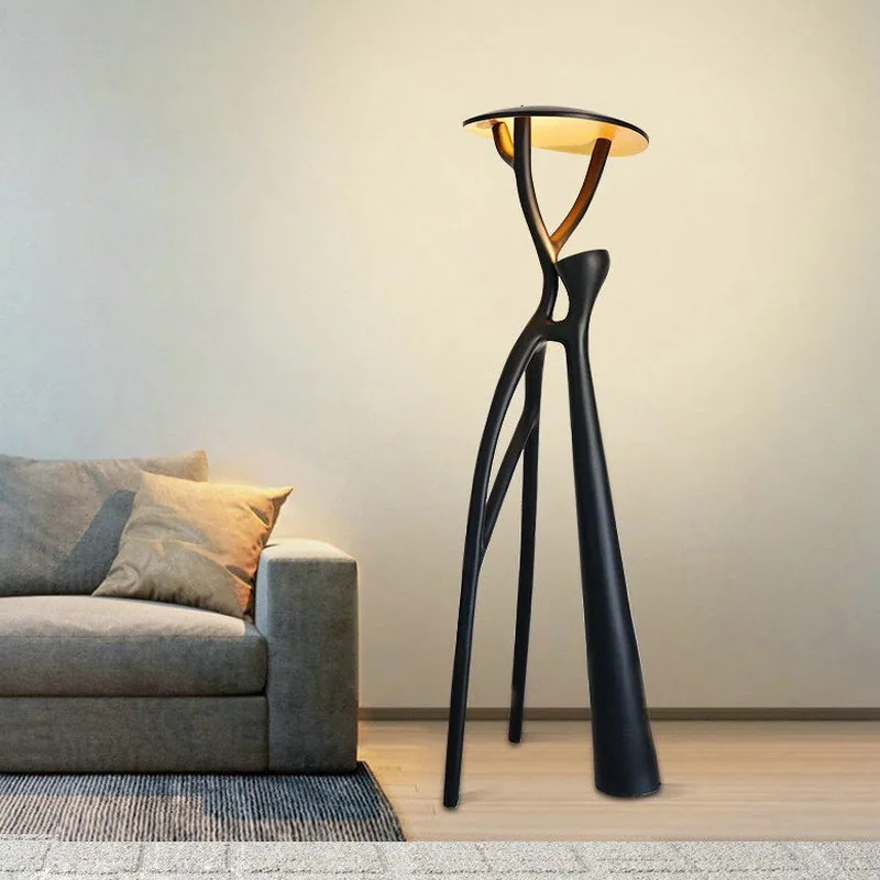 Fiberglass Outdoor Landscape Pillar Lamp — Nordic Garden Series — view 5