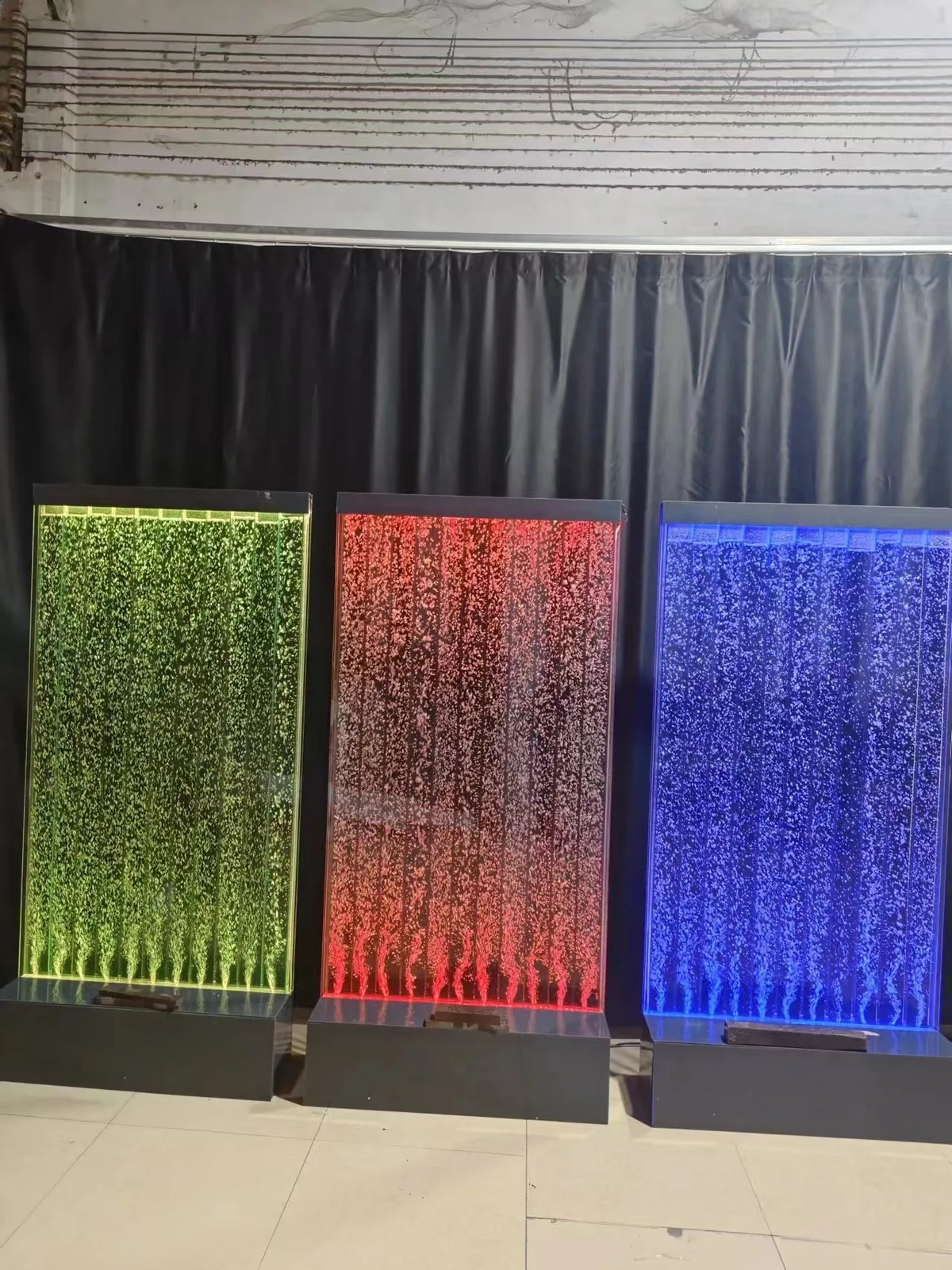 Bubble Water Feature Screen — Interior Room Divider — view 13