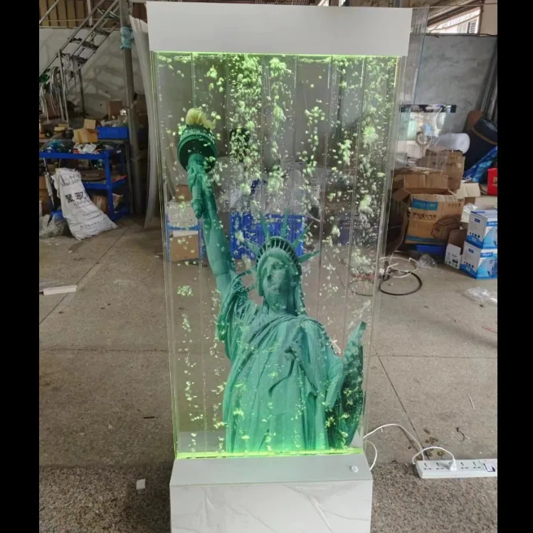 Bubble Water Feature Screen — Interior Room Divider — view 2