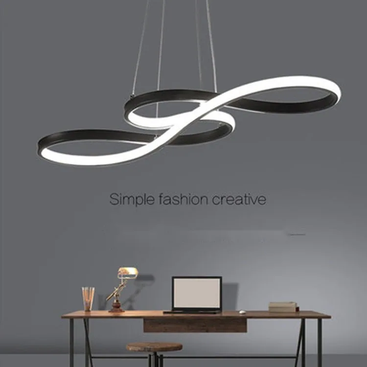 Modern LED Chandelier — Dining Room, Bar Counter & Reception — view 3