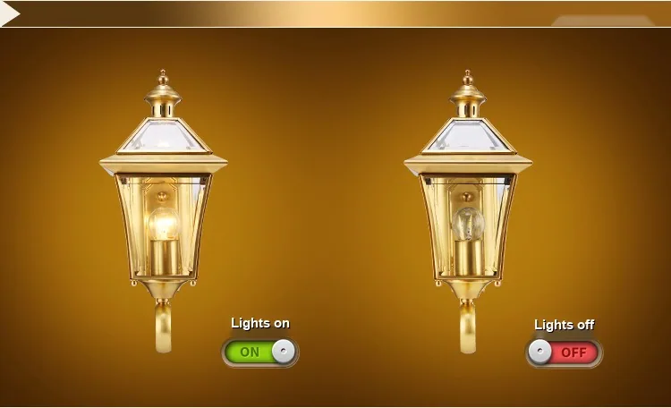 Outdoor Wall Light — Courtyard, Facade & Walkway — view 9