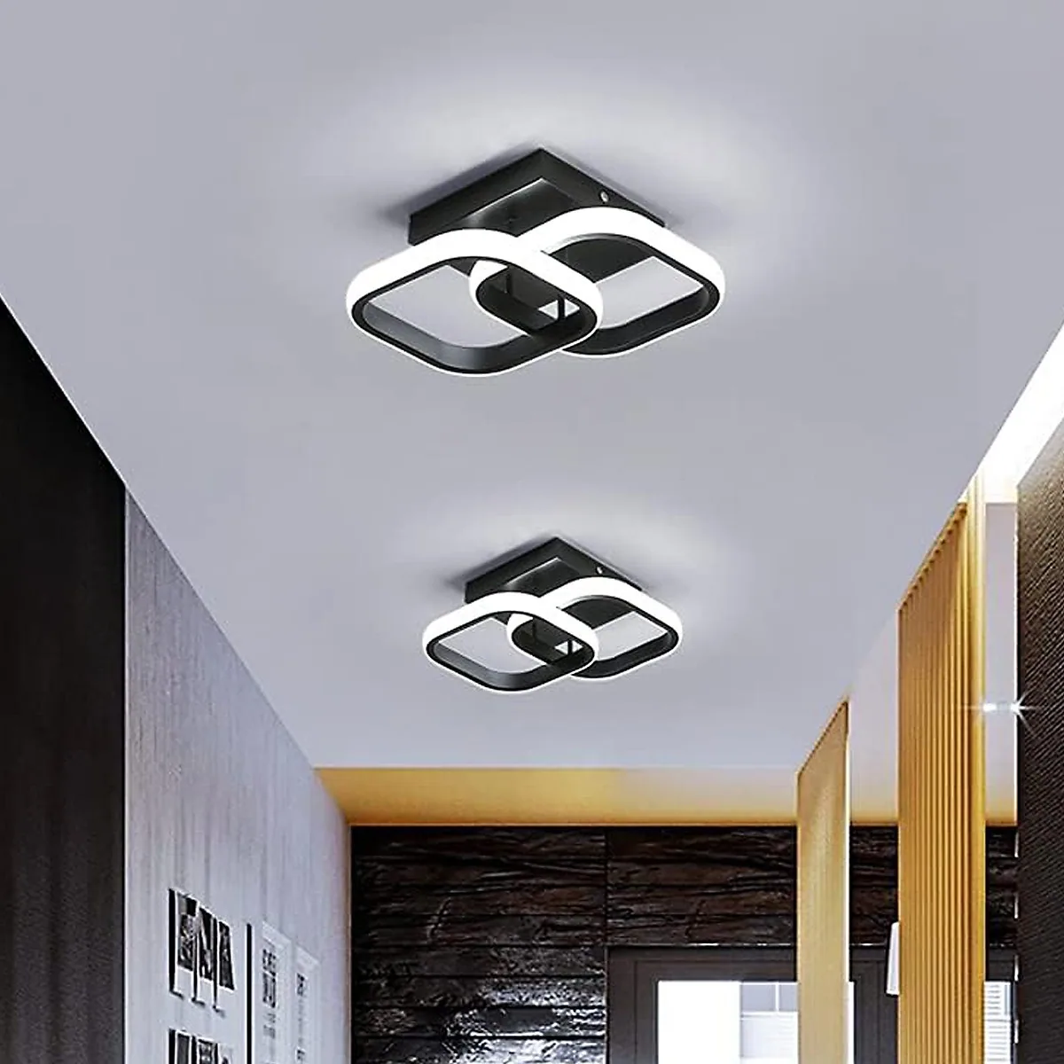 Modern Minimalist LED Ceiling Light — Walkway, Entryway & Balcony — view 2