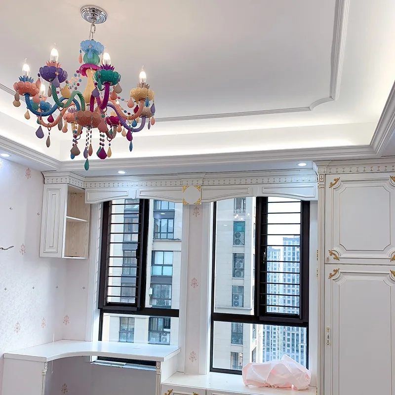 European Crystal Chandelier — Bedroom, Dining Room & Café — view 3