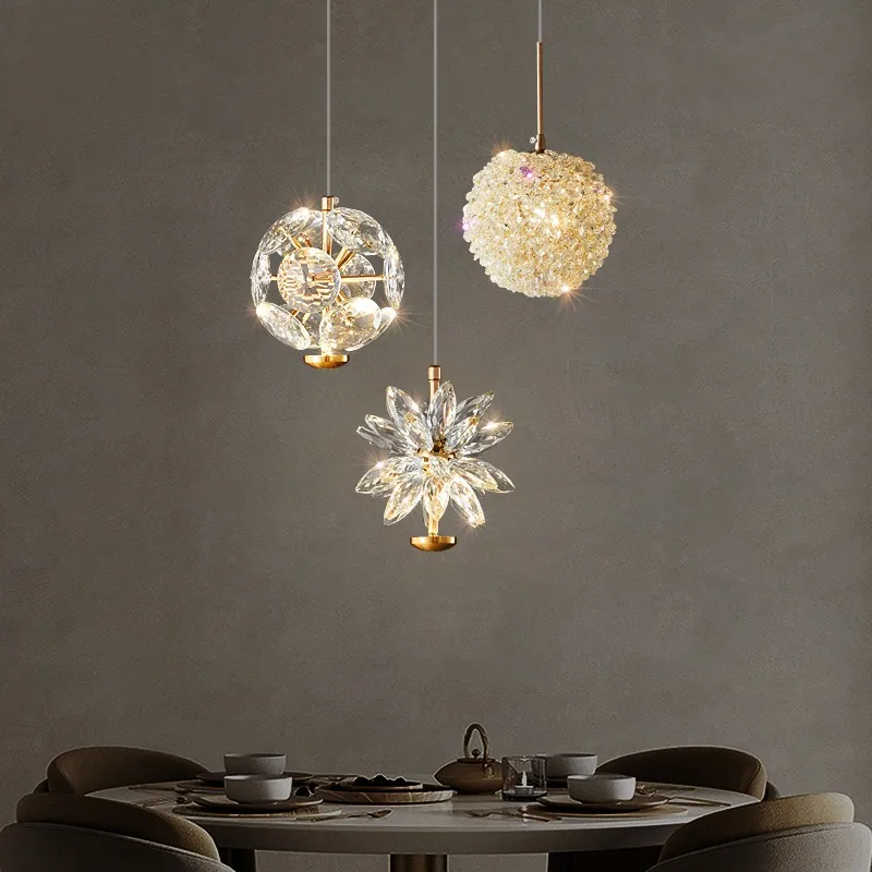 Light Luxury Crystal Wall Lamp — Living Room, Bedroom & Bedside (Model ZC-6586) — view 3