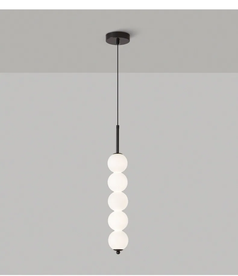Nordic LED Solid Brass Chandelier — Showroom, Living Room & Bedroom — view 10