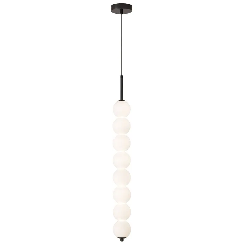 Nordic LED Solid Brass Chandelier — Showroom, Living Room & Bedroom — view 5