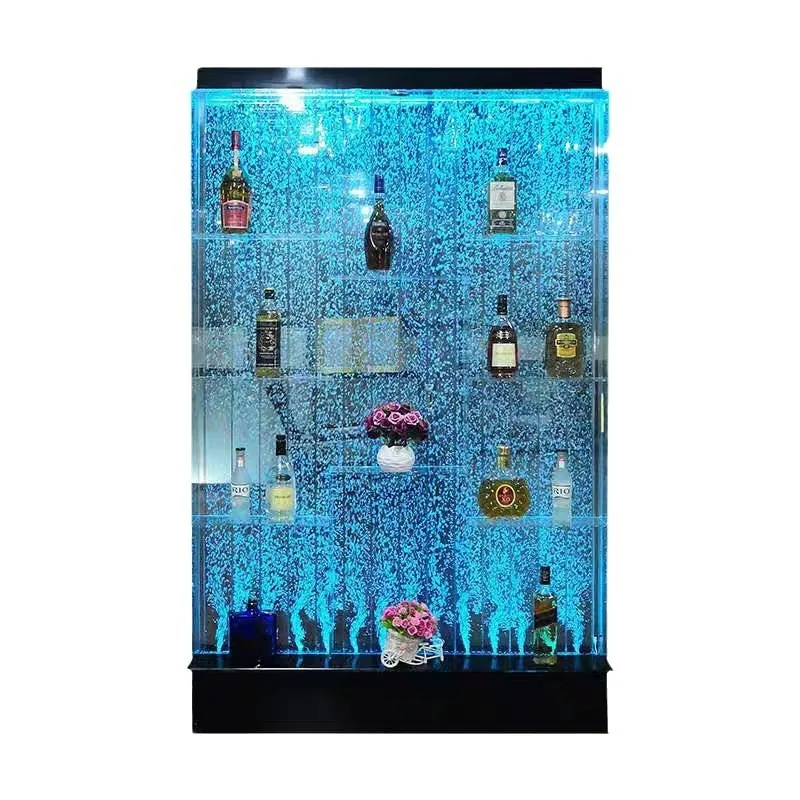 Acrylic Bubble Water Screen — UV-Printed Entrance Partition — view 4