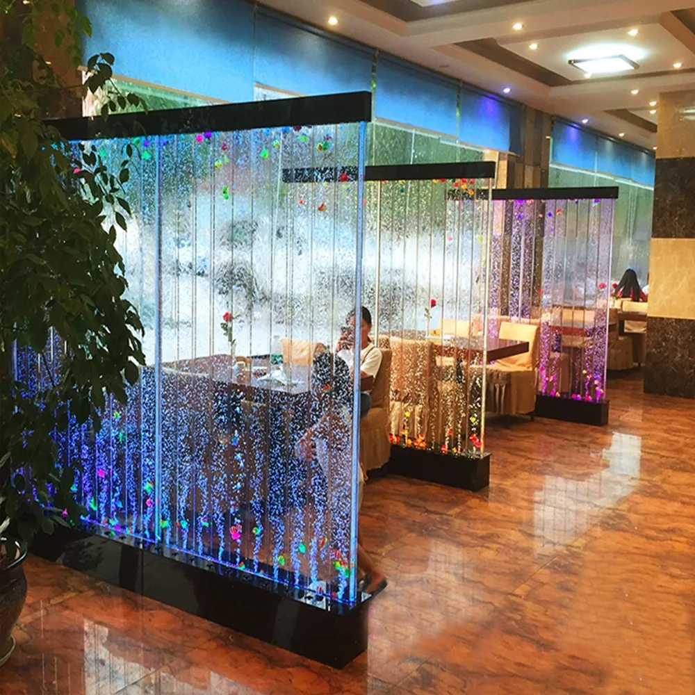 Nordic Acrylic Wave-Pattern Screen — Interior Partition — view 2